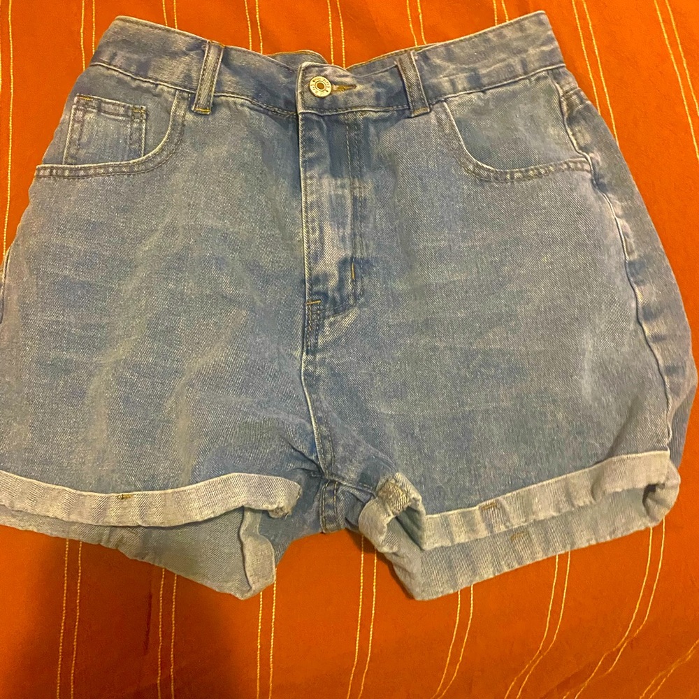Mom jean shorts